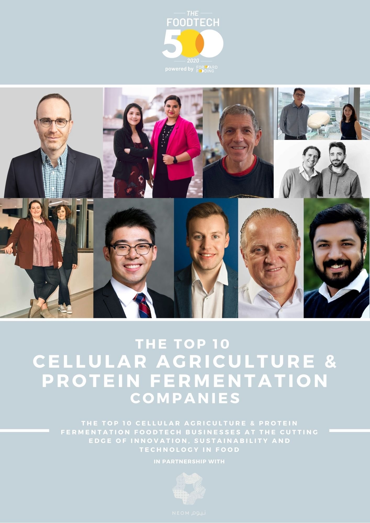 2020 TOP10 Cell Ag and Fermentation FoodTech