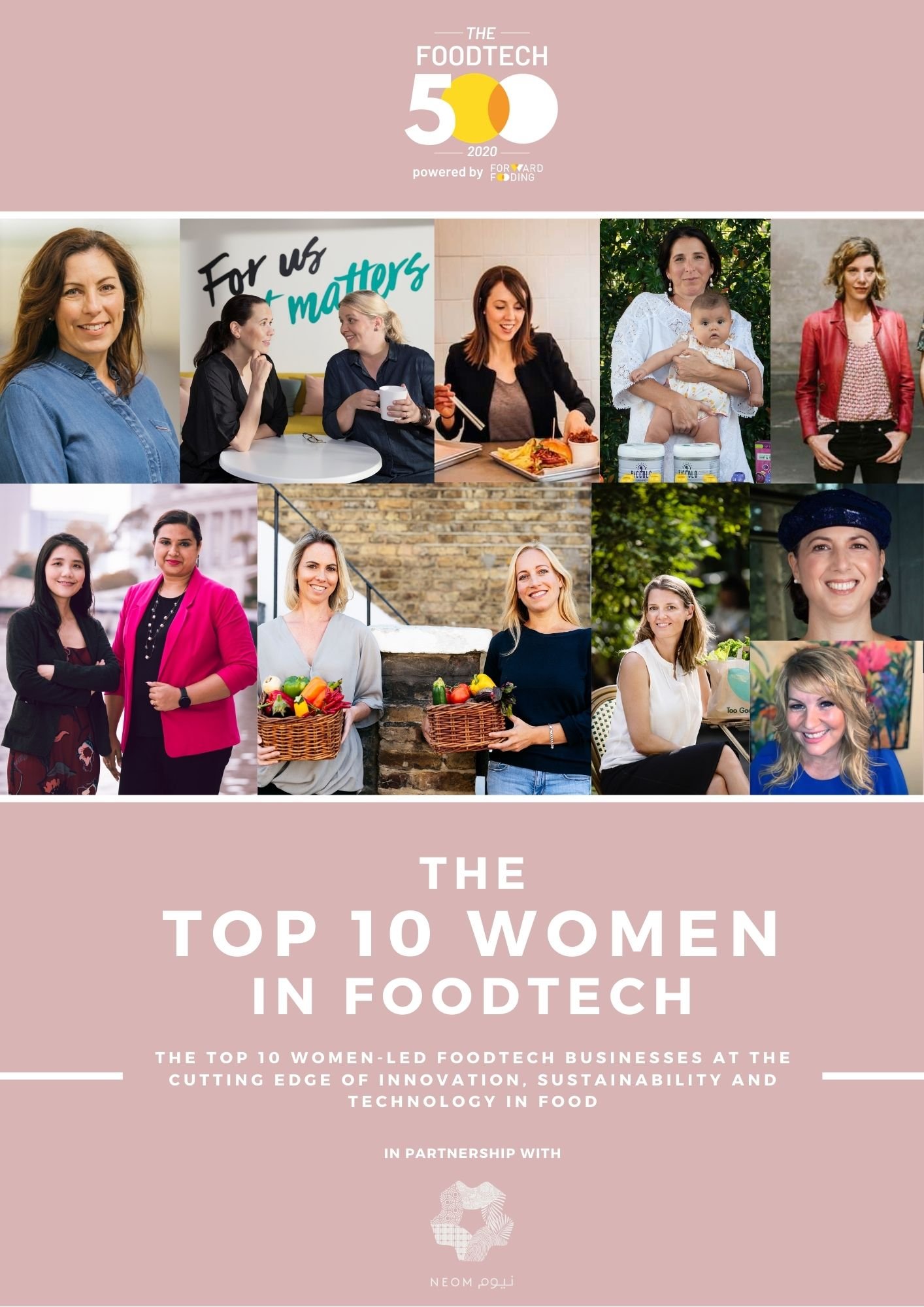 2020 TOP10 Women in FoodTech