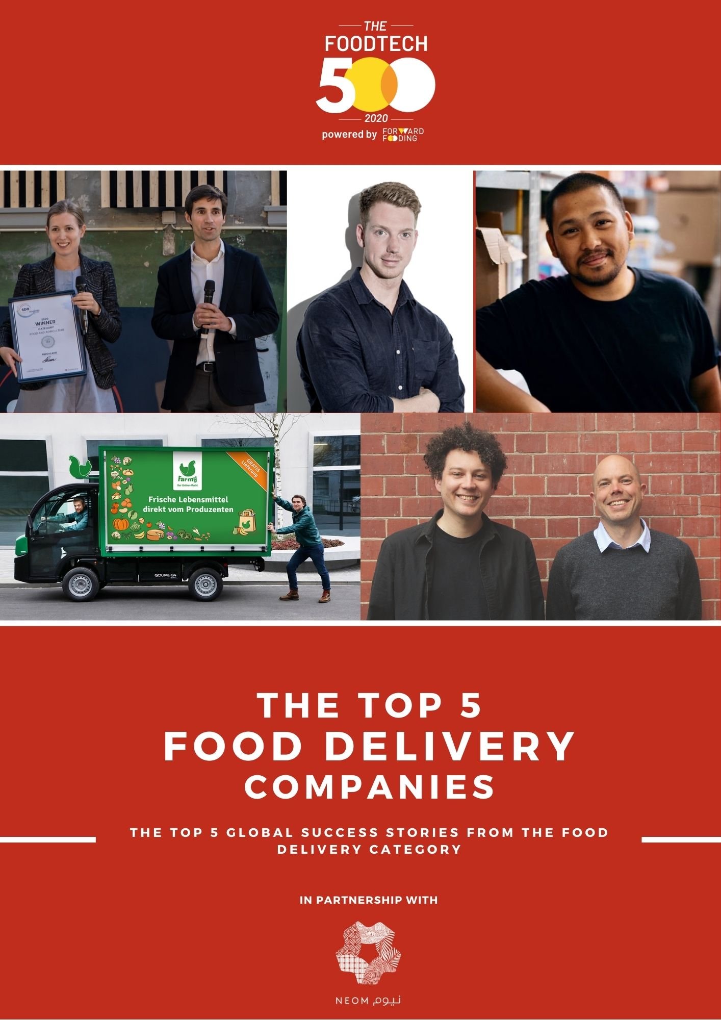 2020 Top5 Food Delivery FT500